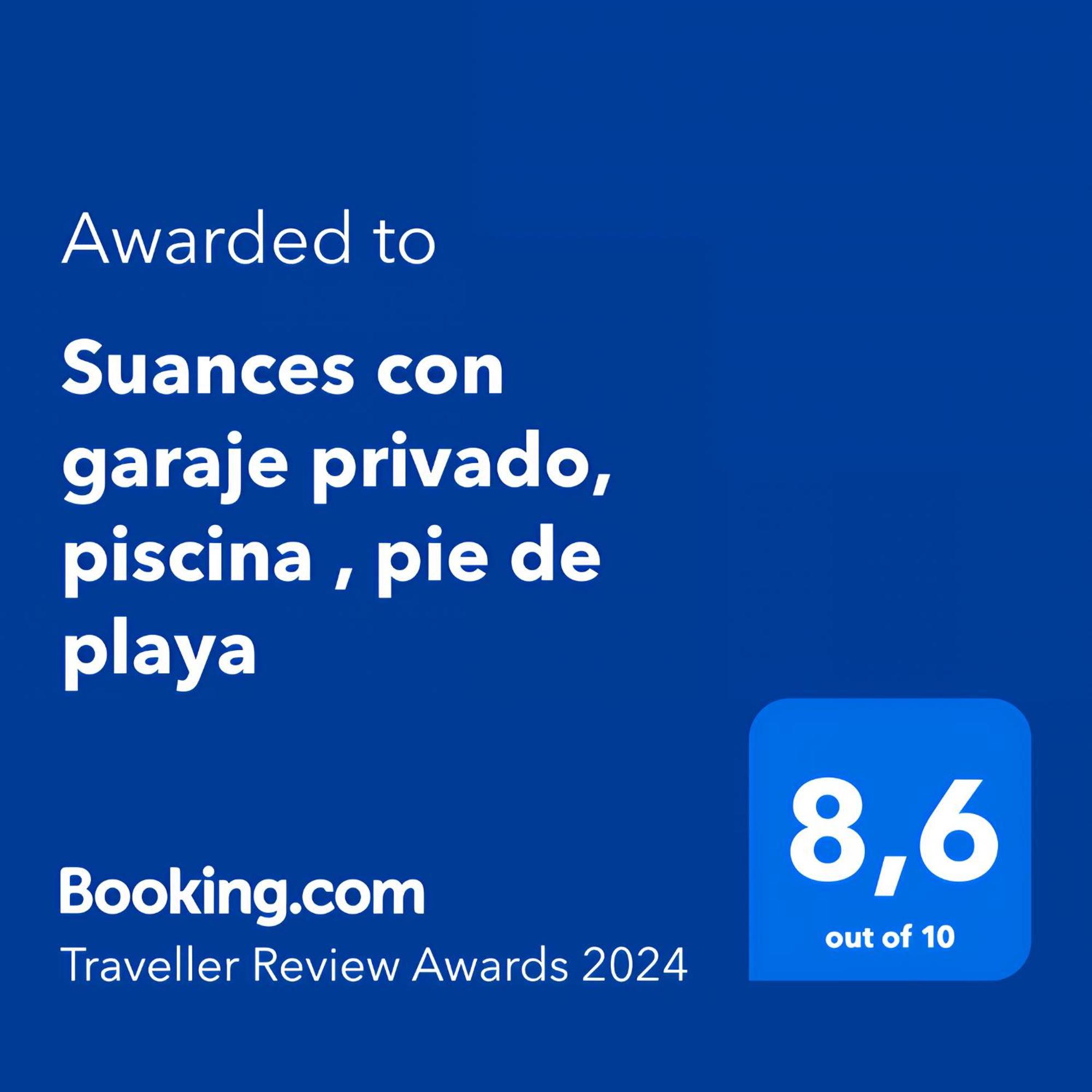 Suances Con Garaje Privado, Piscina , Pie De Playa Apartment Luaran gambar